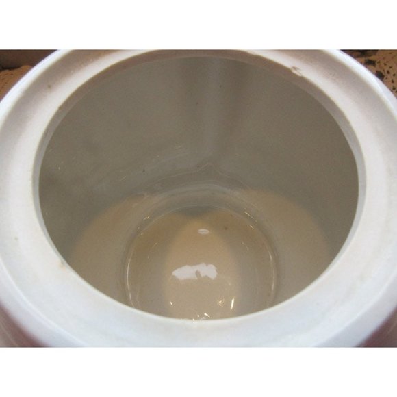 Porcelier teapot, 1930s, made in USA, collectable teapot, 60 oz, 7.5 cups - Picture 9 of 10